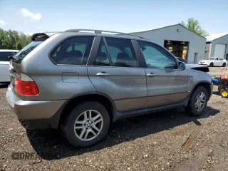 2004 BMW X5 3.0i with VIN 5UXFA13534LU37725, listed as a Copart auction lot 62613774 with 311,241 mi miles and Salvage Title. Bid and sale history available at carsss.com. Image 3.