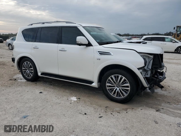 2022 Nissan Armada SL with VIN JN8AY2BC4N9161684, listed as a Copart auction lot 88525295 with 33,037 mi miles and Non Repairable. Bid and sale history available at carsss.com. Image 4.