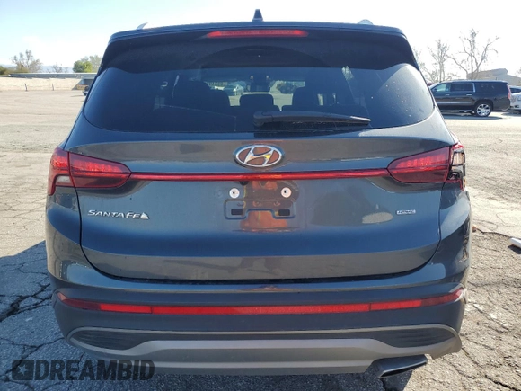 2023 Hyundai Santa Fe SEL with VIN 5NMS2DAJ3PH639498, listed as a Copart auction lot 49349825 with 37,452 mi miles and Salvage Title. Bid and sale history available at carsss.com. Image 6.
