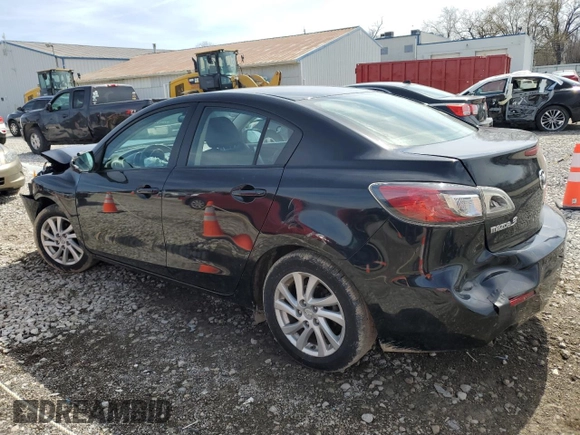 2012 Mazda 3 i Grand Touring with VIN JM1BL1W80C1543611, listed as a Copart auction lot 49748745 with Not Provided miles and Salvage Title. Bid and sale history available at carsss.com. Image 2.