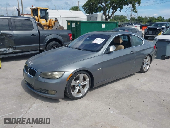 2007 BMW 3 Series 335i with VIN WBAWB73577PV83797, listed as a IAAI auction lot 40327803 with 191,419 mi miles and . Bid and sale history available at DreamBid. Image 2.