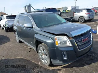 2011 GMC Terrain SLT-2 with VIN 2CTFLXE57B6340761, listed as a IAAI auction lot 41562888 with 107,930 mi miles. Bid and sale history available at carsss.com. Image 1.