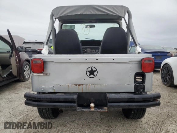 1982 Jeep CJ z VIN 1JCBM85A4CT007872, wystawiony jako Copart lot #75417314 z przebiegiem 124 375 mil mil oraz Szkoda całkowita • Salvage title. Historia ofert i sprzedaży dostępna na DreamBid. Obrazek 6.