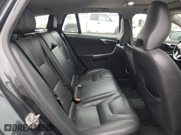 2015 Volvo V60 T5 Premier with VIN YV1612SK2F1221131, listed as a Copart auction lot 43855005 with 0 mi miles and Salvage Title. Bid and sale history available at carsss.com. Image 11.