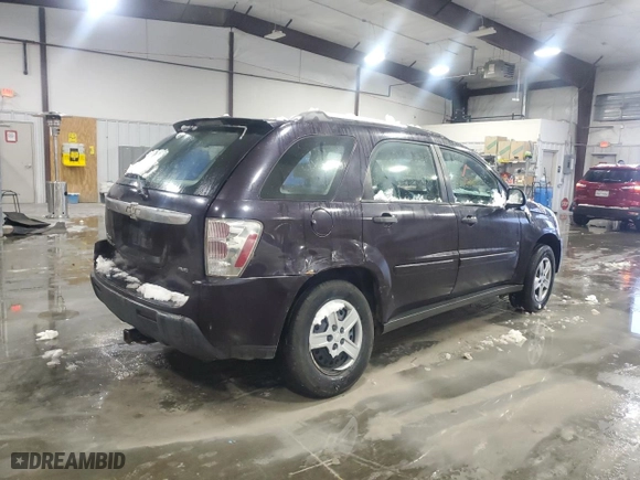 2006 Chevrolet Equinox LS with VIN 2CNDL23F766073477, listed as a Copart auction lot 87938785 with 262,434 mi miles and Salvage Title. Bid and sale history available at carsss.com. Image 3.