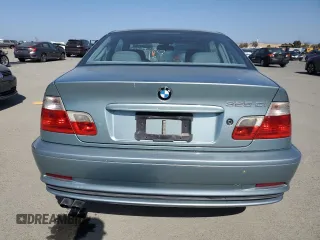 2003 BMW 3 Series 325Ci with VIN WBABN33423PG60319, listed as a Copart auction lot 55254215 with 138,800 mi miles and Clean Title. Bid and sale history available at carsss.com. Image 6.