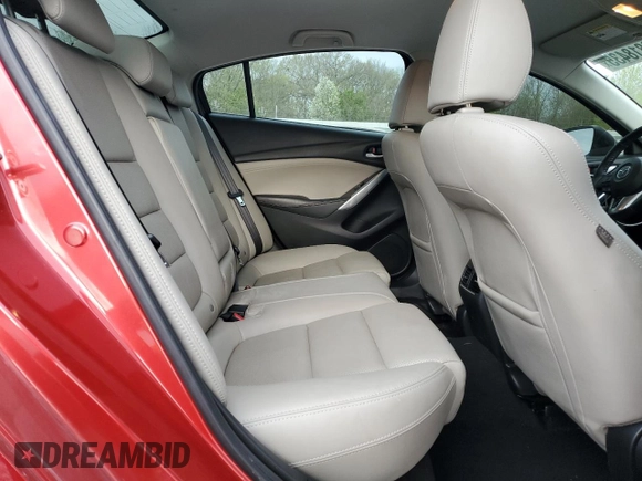 2016 Mazda 6 i Touring with VIN JM1GJ1V55G1483981, listed as a Copart auction lot 50818435 with 101,723 mi miles and Salvage Title. Bid and sale history available at DreamBid. Image 10.
