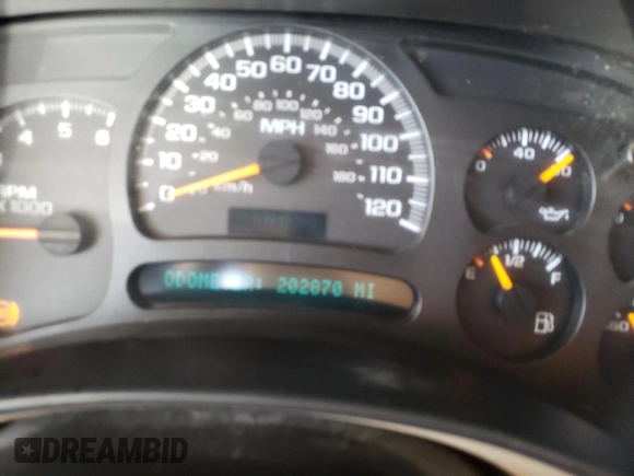 2004 GMC Sierra 1500 SLE z VIN 2GTEK13TX41377215, wystawiony jako Copart lot #53242885 z przebiegiem 202 070 mil mil oraz Szkoda całkowita • Salvage title. Historia ofert i sprzedaży dostępna na DreamBid. Obrazek 9.