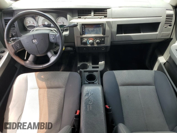 2008 Dodge Dakota with VIN 1D7HW78N58S550147, listed as a Copart auction lot 58793855 with 126,970 mi miles and Salvage title. Bid and sale history available at DreamBid. Image 8.