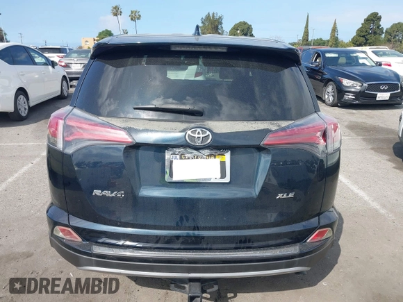2017 Toyota RAV4 XLE with VIN JTMWFREV3HD105878, listed as a IAAI auction lot 41889338 with 75,784 mi miles. Bid and sale history available at carsss.com. Image 16.