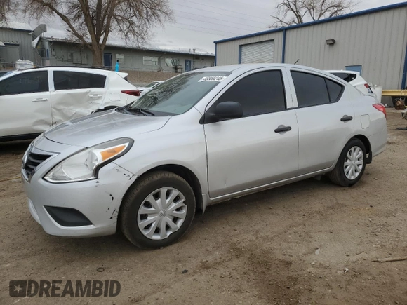 2015 Nissan Versa SV with VIN 3N1CN7AP3FL817111, listed as a Copart auction lot 45658245 with 127,198 mi miles and Salvage Title. Bid and sale history available at carsss.com. Image 1.