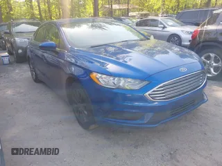 2017 Ford Fusion SE with VIN 3FA6P0H78HR357919, listed as a IAAI auction lot 42027162 with 216,127 mi miles. Bid and sale history available at carsss.com. Image 1.