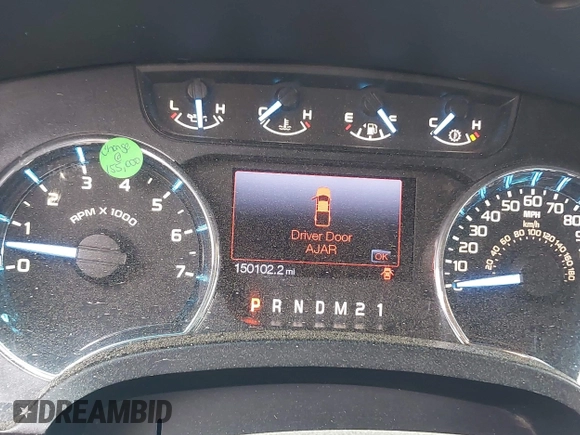 2012 Ford F-150 XL with VIN 1FTFW1EF9CFB86604, listed as a IAAI auction lot 41890486 with 150,102 mi miles and . Bid and sale history available at DreamBid. Image 7.
