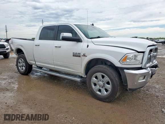 2016 Ram 2500 Laramie with VIN 3C6UR5FL2GG125021, listed as a Copart auction lot 58519995 with 123,055 mi miles and Salvage title. Bid and sale history available at DreamBid. Image 4.