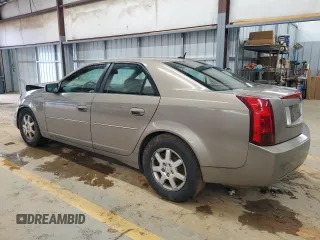 2007 Cadillac CTS with VIN 1G6DM57T970152651, listed as a Copart auction lot 65904654 with 0 mi miles and Salvage Title. Bid and sale history available at carsss.com. Image 2.