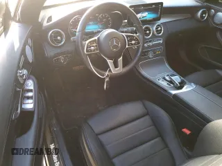 2023 Mercedes-Benz C 300 with VIN W1KWK8EB5PG132823, listed as a Copart auction lot 87249864 with 9,202 mi miles and Salvage Title. Bid and sale history available at DreamBid. Image 8.