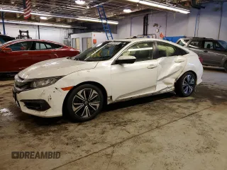 2018 Honda Civic EX-T z VIN JHMFC1F39JX001292, wystawiony jako Copart lot #45216515 z przebiegiem 128 329 mil mil oraz Szkoda całkowita • Salvage title. Historia ofert i sprzedaży dostępna na DreamBid. Obrazek 1.