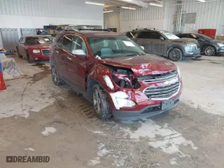2016 Chevrolet Equinox LTZ with VIN 2GNALDEKXG1124232, listed as a IAAI auction lot 41622204 with 88,717 mi miles. Bid and sale history available at carsss.com. Image 1.