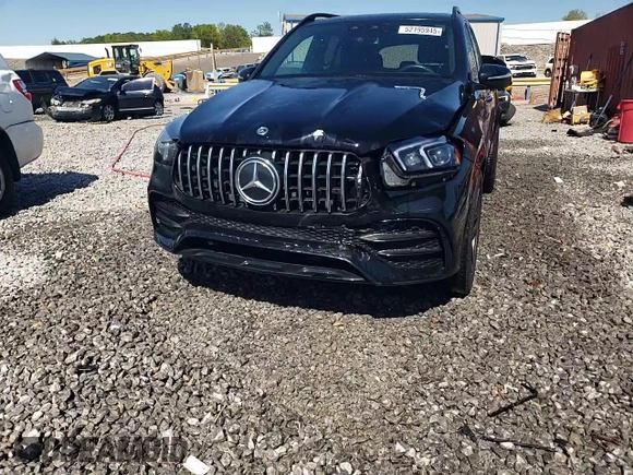 2021 Mercedes-Benz GLE 53 AMG with VIN 4JGFB6BB7MA573253, listed as a Copart auction lot 52195945 with 32,301 mi miles and Salvage title. Bid and sale history available at DreamBid. Image 14.