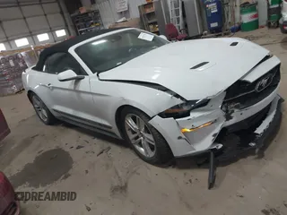 2021 Ford Mustang EcoBoost with VIN 1FATP8UH4M5138923, listed as a IAAI auction lot 41397141 with 51,744 mi miles. Bid and sale history available at carsss.com. Image 1.