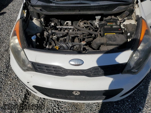 2013 Kia Rio LX with VIN KNADM5A31D6224745, listed as a Copart auction lot 72844874 with 171,841 mi miles and Clean Title. Bid and sale history available at DreamBid. Image 11.