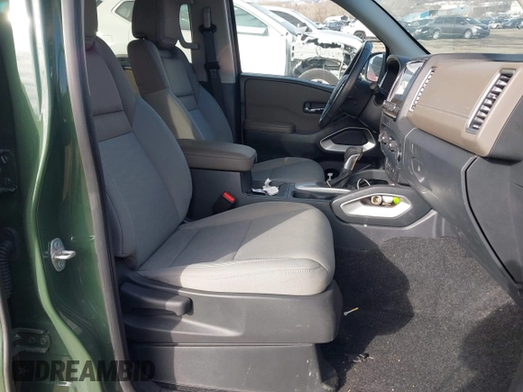 2022 Nissan Frontier S with VIN 1N6ED1EKXNN656014, listed as a IAAI auction lot 41463383 with 24,603 mi miles. Bid and sale history available at carsss.com. Image 5.