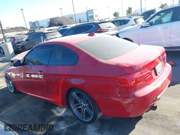 2013 BMW 3 Series 335is with VIN WBAKG1C59DJ217769, listed as a IAAI auction lot 41161991 with 1 mi miles. Bid and sale history available at carsss.com. Image 15.