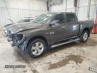 2014 Ram 1500 Big Horn with VIN 1C6RR7LT7ES200730, listed as a Copart auction lot 61987755 with 117,068 mi miles and Clean title. Bid and sale history available at DreamBid. Image 1.