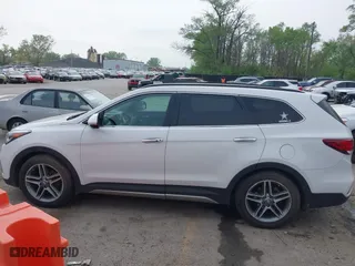 2017 Hyundai Santa Fe Limited Ultimate with VIN KM8SRDHF8HU208593, listed as a IAAI auction lot 42081150 with 129,112 mi miles. Bid and sale history available at carsss.com. Image 14.