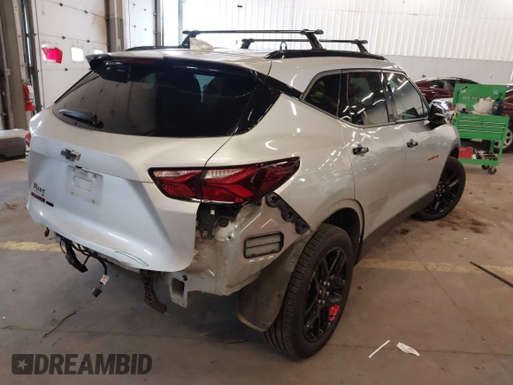 2020 Chevrolet Blazer LT z VIN 3GNKBHRS9LS612174, wystawiony jako IAAI lot #41840890 z przebiegiem 53 782 mil mil oraz . Historia ofert i sprzedaży dostępna na DreamBid. Obrazek 4.