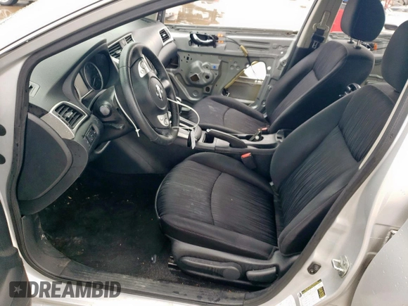 2019 Nissan Sentra SV with VIN 3N1AB7AP0KL613084, listed as a Copart auction lot 55514075 with 115,051 mi miles and Salvage Title. Bid and sale history available at DreamBid. Image 7.