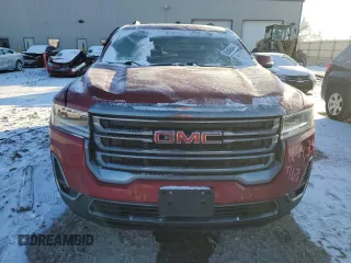 2021 GMC Acadia AT4 with VIN 1GKKNLLS9MZ167195, listed as a Copart auction lot 86845644 with 46,308 mi miles and Salvage Title. Bid and sale history available at DreamBid. Image 5.