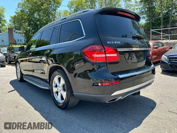 2017 Mercedes-Benz GLS 450 with VIN 4JGDF6EEXHA780761, listed as a Copart auction lot 59744285 with 133,770 mi miles and Clean title. Bid and sale history available at DreamBid. Image 2.