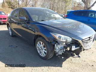 2016 Mazda 3 i Sport with VIN JM1BM1K74G1324098, listed as a IAAI auction lot 41700049 with 28,539 mi miles and . Bid and sale history available at DreamBid. Image 1.