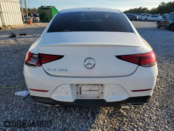 2020 Mercedes-Benz CLS with VIN WDD2J5JBXLA049987, listed as a Copart auction lot 41388795 with 0 mi miles and Salvage Title. Bid and sale history available at carsss.com. Image 6.