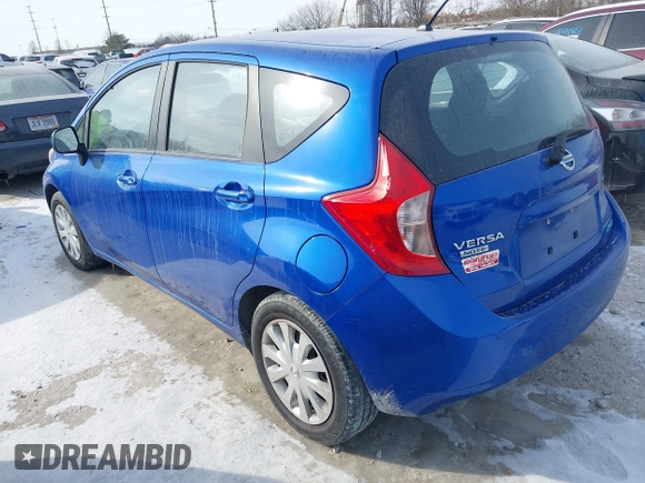 2014 Nissan Note S with VIN 3N1CE2CP8EL389695, listed as a IAAI auction lot 41377270 with 141,611 mi miles and . Bid and sale history available at DreamBid. Image 3.