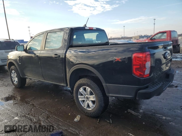 2024 Ford Ranger XL with VIN 1FTER4PH1RLE55028, listed as a Copart auction lot 41743005 with 2,210 mi miles and Clean Title. Bid and sale history available at carsss.com. Image 2.