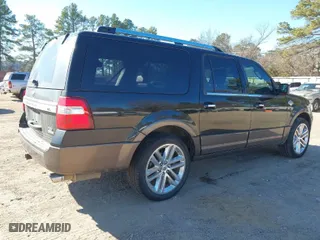 2017 Ford Expedition EL XLT with VIN 1FMJK1JT0HEA32907, listed as a IAAI auction lot 41417973 with 159,954 mi miles. Bid and sale history available at carsss.com. Image 4.