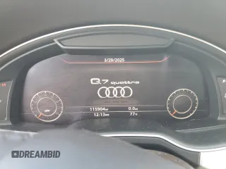 2018 Audi Q7 Premium Plus z VIN WA1LHAF75JD018126, wystawiony jako Copart lot #50831595 z przebiegiem 115 904 mil mil oraz Szkoda całkowita • Salvage title. Historia ofert i sprzedaży dostępna na DreamBid. Obrazek 9.