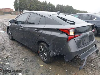 2019 Toyota Prius L Eco with VIN JTDKARFU8K3085918, listed as a IAAI auction lot 41107891 with 166,295 mi miles. Bid and sale history available at carsss.com. Image 3.