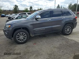 2016 Jeep Grand Cherokee Limited with VIN 1C4RJFBM2GC367384, listed as a Copart auction lot 52161775 with 171,669 mi miles and Salvage title. Bid and sale history available at DreamBid. Image 1.