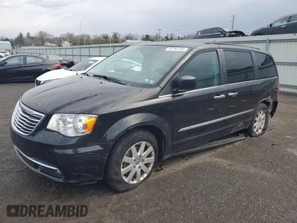 2016 Chrysler Town & Country Touring with VIN 2C4RC1BG9GR261058, listed as a Copart auction lot 52761265 with 70,288 mi miles and Salvage Title. Bid and sale history available at DreamBid. Image 1.