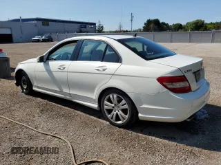 2011 Mercedes-Benz C with VIN WDDGF5CB9BF631438, listed as a Copart auction lot 62860085 with 204,528 mi miles and Salvage title. Bid and sale history available at DreamBid. Image 2.