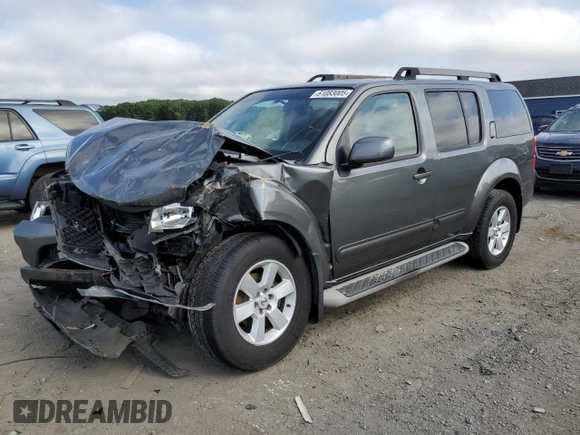 2009 Nissan Pathfinder S with VIN 5N1AR18B69C612734, listed as a Copart auction lot 61083005 with 195,365 mi miles and Clean title. Bid and sale history available at DreamBid. Image 1.