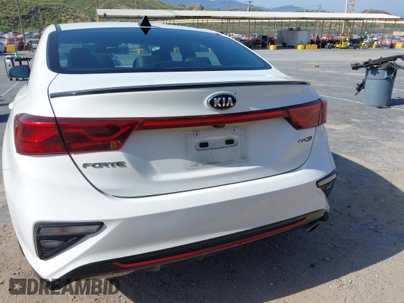 2020 Kia Forte GT-Line with VIN 3KPF34AD1LE260672, listed as a IAAI auction lot 39477221 with 54,542 mi miles. Bid and sale history available at carsss.com. Image 16.