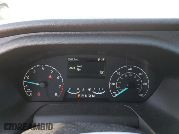 2023 Ford Transit Passenger XL with VIN 1FBAX9C85PKC11039, listed as a Copart auction lot 88472055 with 8,569 mi miles and Salvage Title. Bid and sale history available at DreamBid. Image 9.