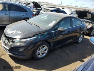 2016 Chevrolet Cruze LT with VIN 1G1BE5SM5G7272853, listed as a Copart auction lot 49183285 with 107,570 mi miles and Salvage Title. Bid and sale history available at carsss.com. Image 1.