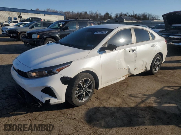 2022 Kia Forte LXS with VIN 3KPF24AD4NE432490, listed as a Copart auction lot 48523855 with 44,759 mi miles and Salvage Title. Bid and sale history available at carsss.com. Image 1.