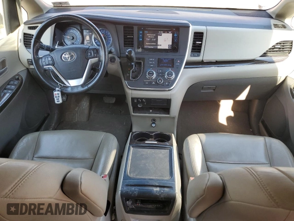 2015 Toyota Sienna Ltd with VIN 5TDDK3DCXFS101103, listed as a Copart auction lot 47593655 with 142,524 mi miles and Salvage Title. Bid and sale history available at carsss.com. Image 8.
