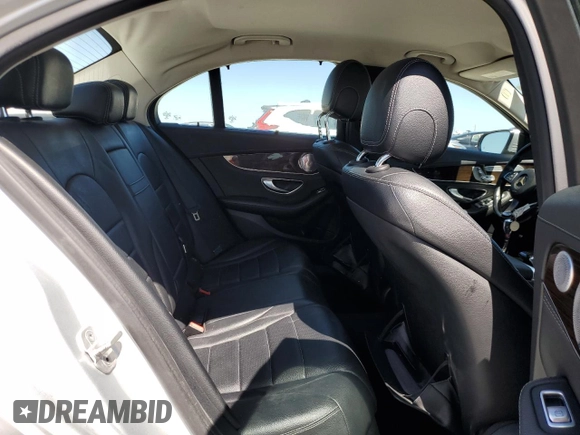 2015 Mercedes-Benz C-Class C 300 Luxury with VIN 55SWF4KB5FU019618, listed as a Copart auction lot 48504765 with 124,260 mi miles and Salvage Title. Bid and sale history available at carsss.com. Image 11.